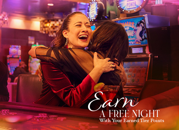 Earn a free night with your earned tier points at Monarch Casino Resort Spa in Black Hawk, Colorado.