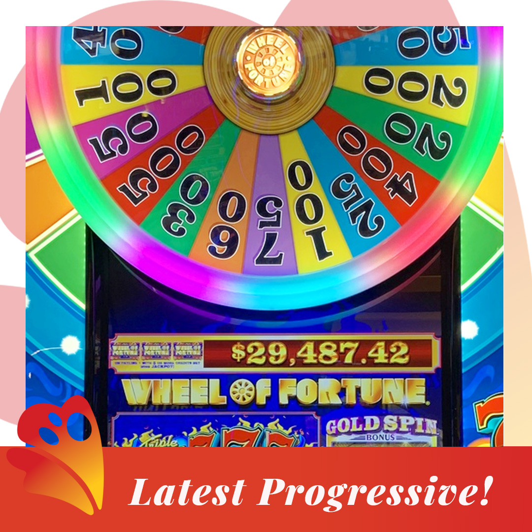 September Slot Progressive - Wheel of Fortune $28,487.42
