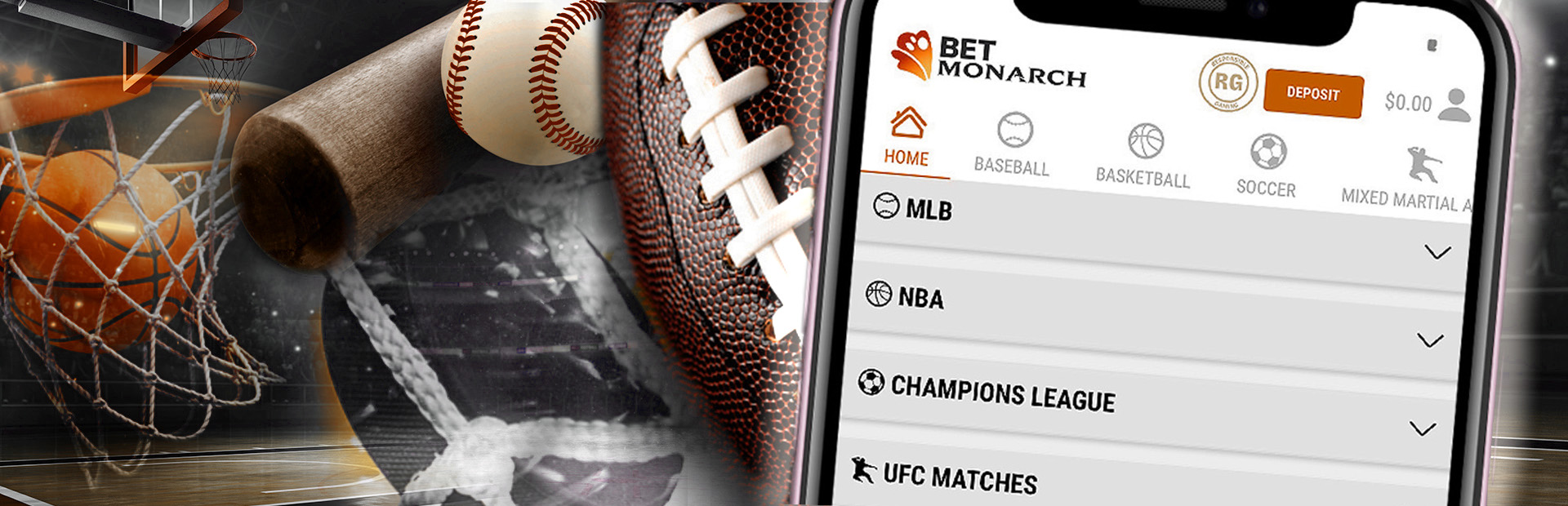 Sportsbook Lounge -  Bet Monarch Sports Betting App